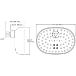 Kohler K-26290T-CP STATEMENT 多功能花灑頭 (拋光鍍鉻)